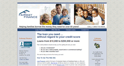 Desktop Screenshot of fairwayloans.com